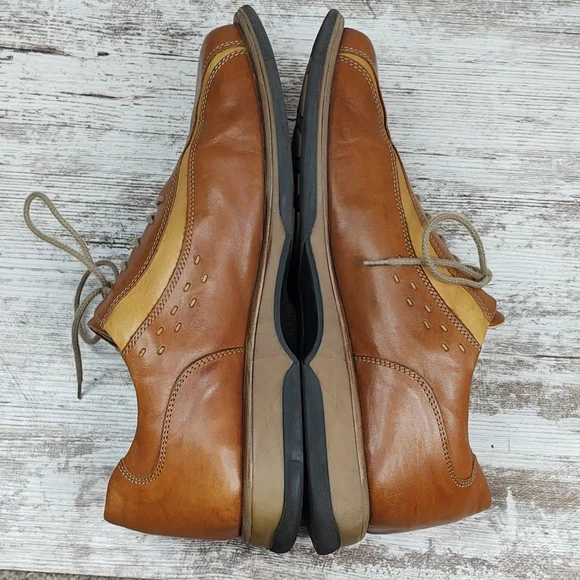 🟪Sz 43 Bed Stu Brown Leather Lace Up Oxford - Picture 11 of 16